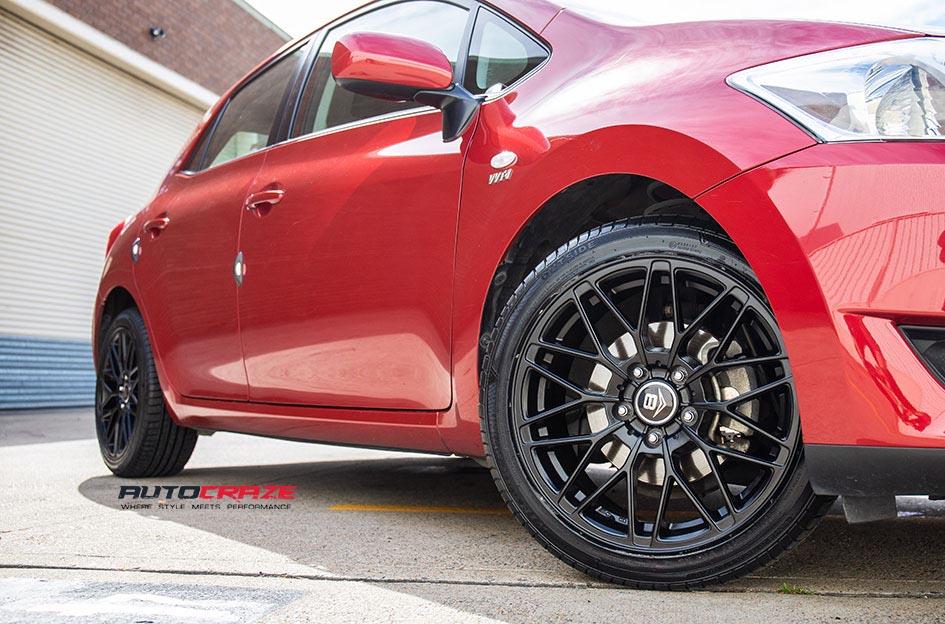 TOYOTA COROLLA ONCORE MATTE BLACK